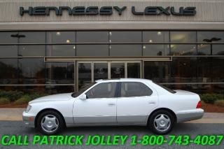 1999 lexus ls 400 luxury sdn 4dr sdn  72712 miles leather sunroof cd