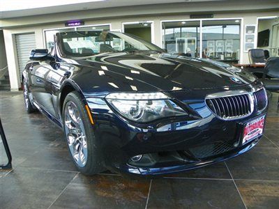 2010 bmw 650 convertible 650i 19k miles sport package like new fact warranty!!!!