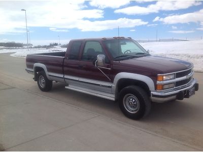 1997 chevy silverado 4x4 6.5lt turbo diesel very clean extended cab 5th wheel!!!