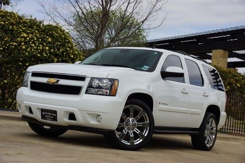 2007 chevrolet tahoe ltz navigation sunroof backup camera 3rd seats sat.radio