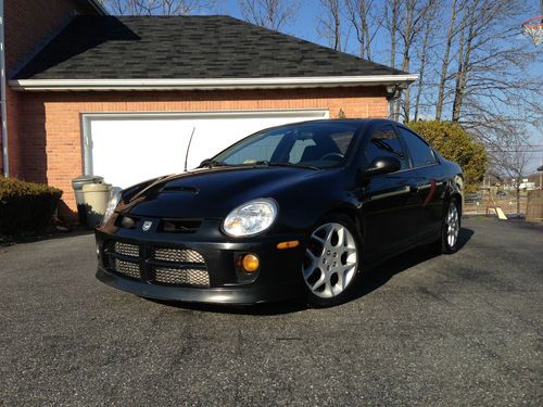 2005 dodge neon srt-4 black on black clean! 5 spd turbo one owner