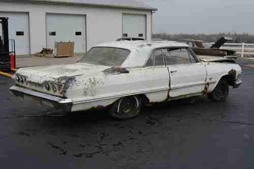 1963 Chevrolet COUPE Impala Bel Air Biscayne Parts Cars, image 5