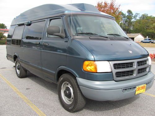 2000 dodge ram 3500 conversion high top van runs perfect vacation/work/pleasure