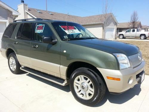 2004 mercury mountaineer awd 4x4 premier suv loaded nice and clean