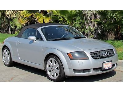 2003 audi tt quattro roadster clean pre-owned