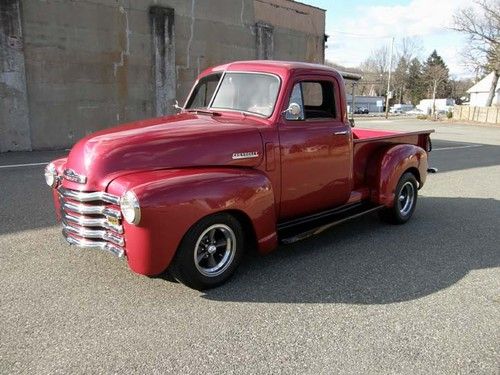 1950 chevrolet 3100 pick-up custom restomod hot rod pickup