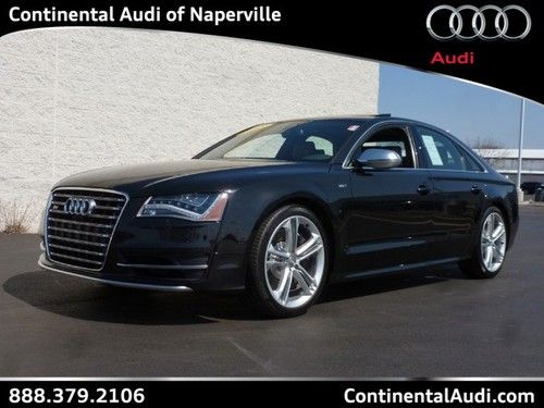 S8 5.2 quattro dvd navigation b&amp;o cd dual climate leather sunroof 995 miles look