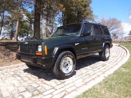 &lt; cherokee sport &gt; only 113k miles &lt; xj low miles no rust clean suv 4x4 classic