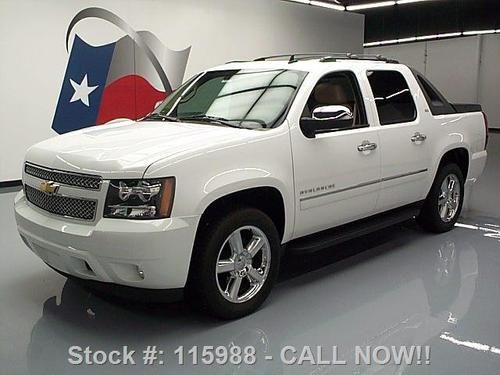 2011 chevy avalanche ltz sunroof nav rear cam dvd 20k texas direct auto