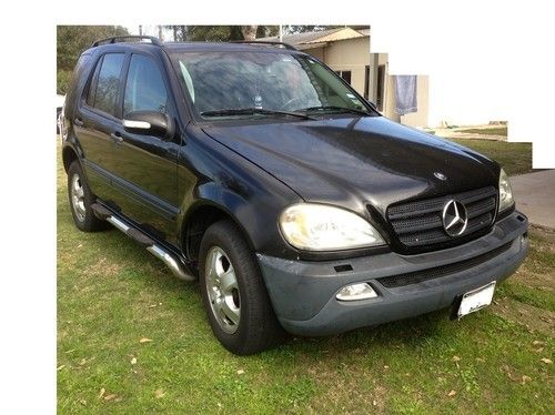 ** 2003 mercedes ml320 black runs good ** cold ac hot heat ~**