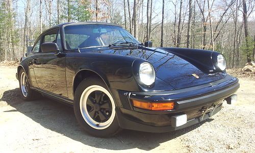 1983 porsche 911 sc coupe  80k miles  sport seats