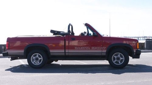 1989 dodge dakota sport convertible