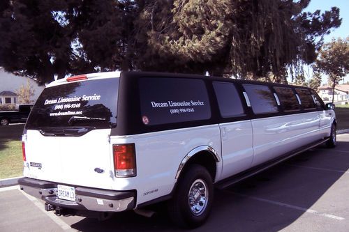 2001 ford excursion 4x4 suv limousine 180" super stretch