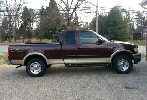 2000 f-150 xlt super cab ford pick up truck 4x4 off road 5.4 v8 automatic