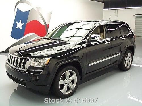 2011 jeep grand cherokee ltd 4x4 sunroof nav dvd 45k mi texas direct auto