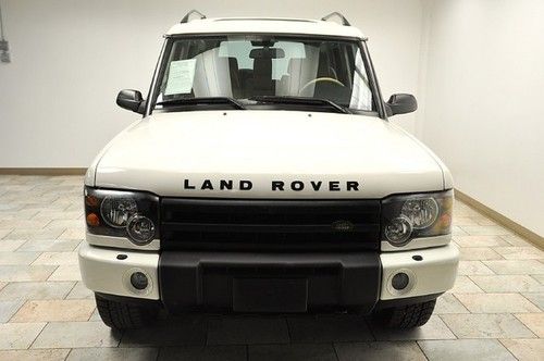 2003 land rover discovery se white/tan 48k ext warranty