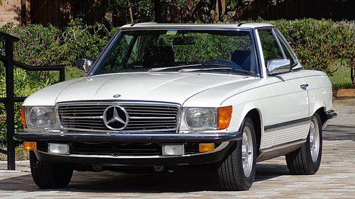 1984 mercedes benz 280sl roadster 1 owner 53k euro model epa dot no reserve