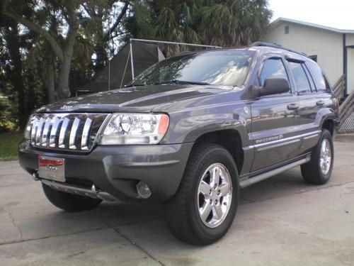 2004 jeep grand cherokee overland 4wd - leather, dvd/nav - nice!!!