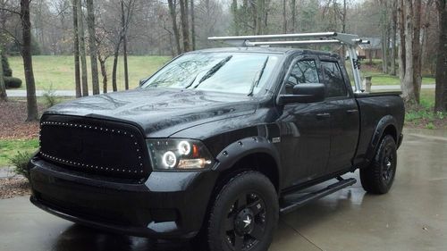 Blacked out dodge ram 1500