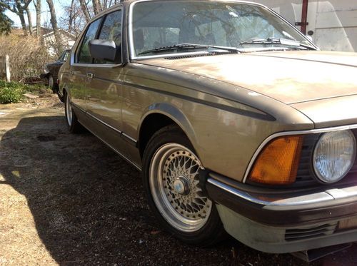 1984 bmw 745i 745 turbo euro parts car project for e30 e9 e28 e24 engine swap