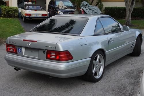 1999 silver sl500 r129 convertible ** mint ** open to reasonable offers