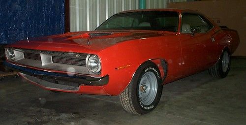 1970 plymouth cuda #s matching 383