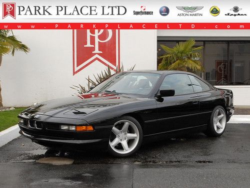 1991 bmw 850i, 6-speed manual coupe - pristine!