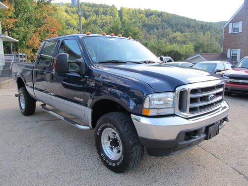 2004 ford f-350 super duty xlt crew cab pickup 4-door 6.0l mechanics special!