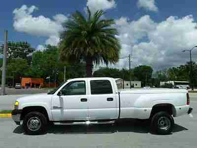 GMC SIERRA 3500 CREW CAB SLT DUALLY 1 TON 6.6 DURAMAX DIESEL GOOSE NECK CLEAN, US $12,950.00, image 9