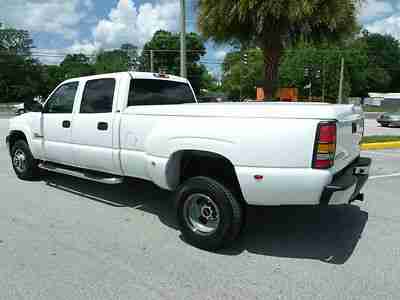 GMC SIERRA 3500 CREW CAB SLT DUALLY 1 TON 6.6 DURAMAX DIESEL GOOSE NECK CLEAN, US $12,950.00, image 11