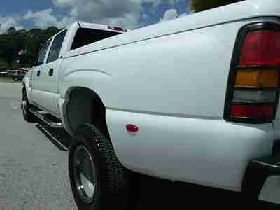GMC SIERRA 3500 CREW CAB SLT DUALLY 1 TON 6.6 DURAMAX DIESEL GOOSE NECK CLEAN, US $12,950.00, image 13