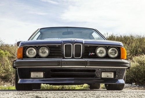 1987 m6 e24 5 speed beautifully restored inside and out california car from new!