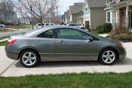 2008 honda civic ex coupe 2-door w/navigation incl/extended warranty &amp; low miles