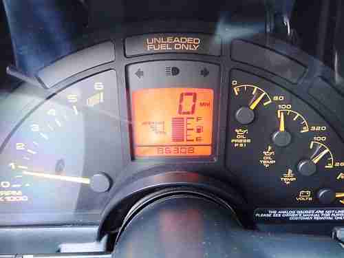 1992 Chevrolet Corvette Coupe BLACK ROSE/BLACK  Low Original Miles No Reserve, image 5