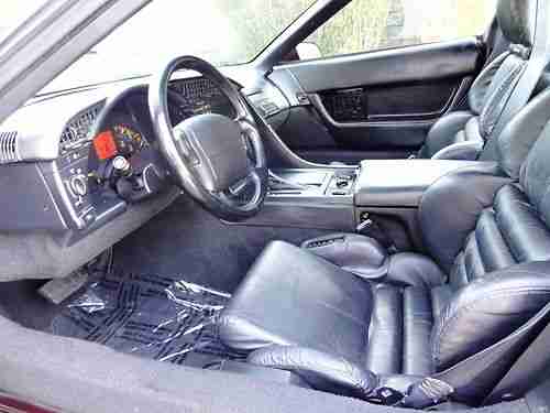 1992 Chevrolet Corvette Coupe BLACK ROSE/BLACK  Low Original Miles No Reserve, image 15