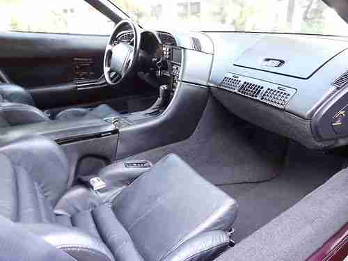 1992 Chevrolet Corvette Coupe BLACK ROSE/BLACK  Low Original Miles No Reserve, image 21