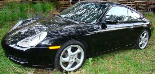 Buy used 2000 black porsche 911 carrera 4 coupe, 6 speed, c4 millennium package
