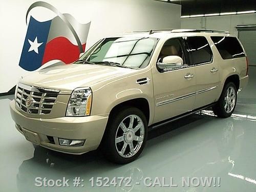 2010 cadillac escalade esv premium awd sunroof nav dvd! texas direct auto