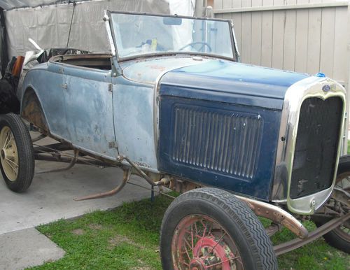 1930 ford model a roadster with tci 32 frame/ suspension