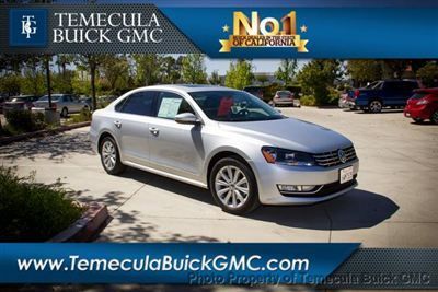 Volkswagen passat 2.5 sel premium low miles 4 dr sedan automatic gasoline 2.5l 5