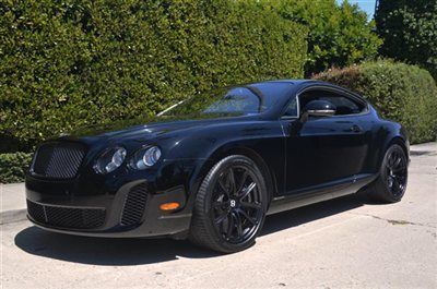 2011 bentley gt supersports coupe. 4+4 seat option. 9k miles. bentley san diego.