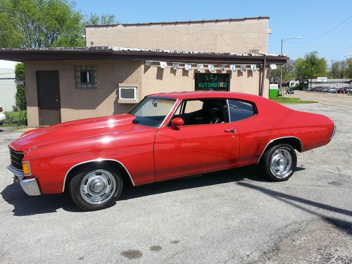 1972 chevrolet chevelle 2 door hard top