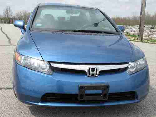 * 2006 Honda Civic 4dr Sedan* Automatic * (Stylish Blue) Runs Wonderful! *, image 3