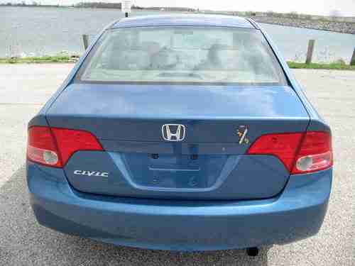 * 2006 Honda Civic 4dr Sedan* Automatic * (Stylish Blue) Runs Wonderful! *, image 4