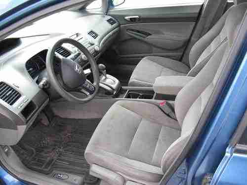 * 2006 Honda Civic 4dr Sedan* Automatic * (Stylish Blue) Runs Wonderful! *, image 8