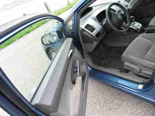 * 2006 Honda Civic 4dr Sedan* Automatic * (Stylish Blue) Runs Wonderful! *, image 9