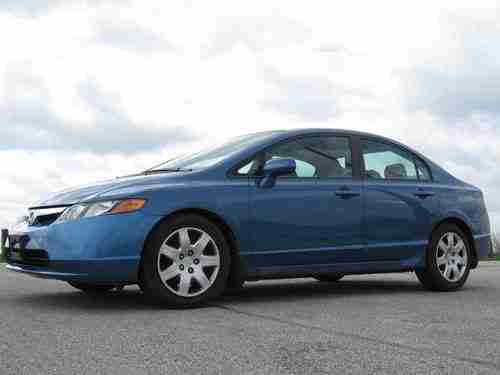 * 2006 Honda Civic 4dr Sedan* Automatic * (Stylish Blue) Runs Wonderful! *, image 14