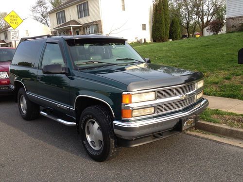 1998 chevrolet tahoe lt sport utility 2-door 5.7l