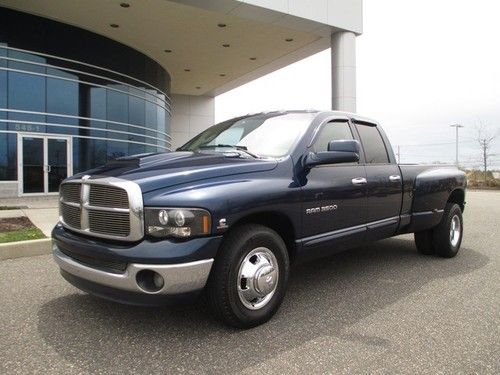 2005 dodge ram 3500 slt diesel dually crew cab loaded 1 owner sharp