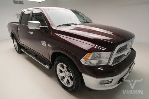2012 laramie longhorn crew 4x4 navigation sunroof leather heated v8 hemi